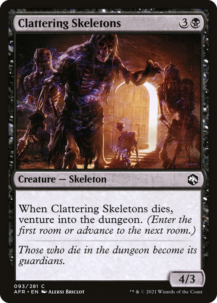 Clattering Skeletons · Adventures in the Forgotten Realms