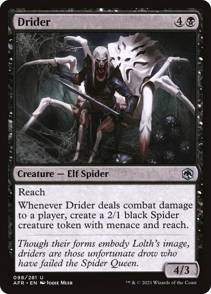 Drider · Adventures in the Forgotten Realms