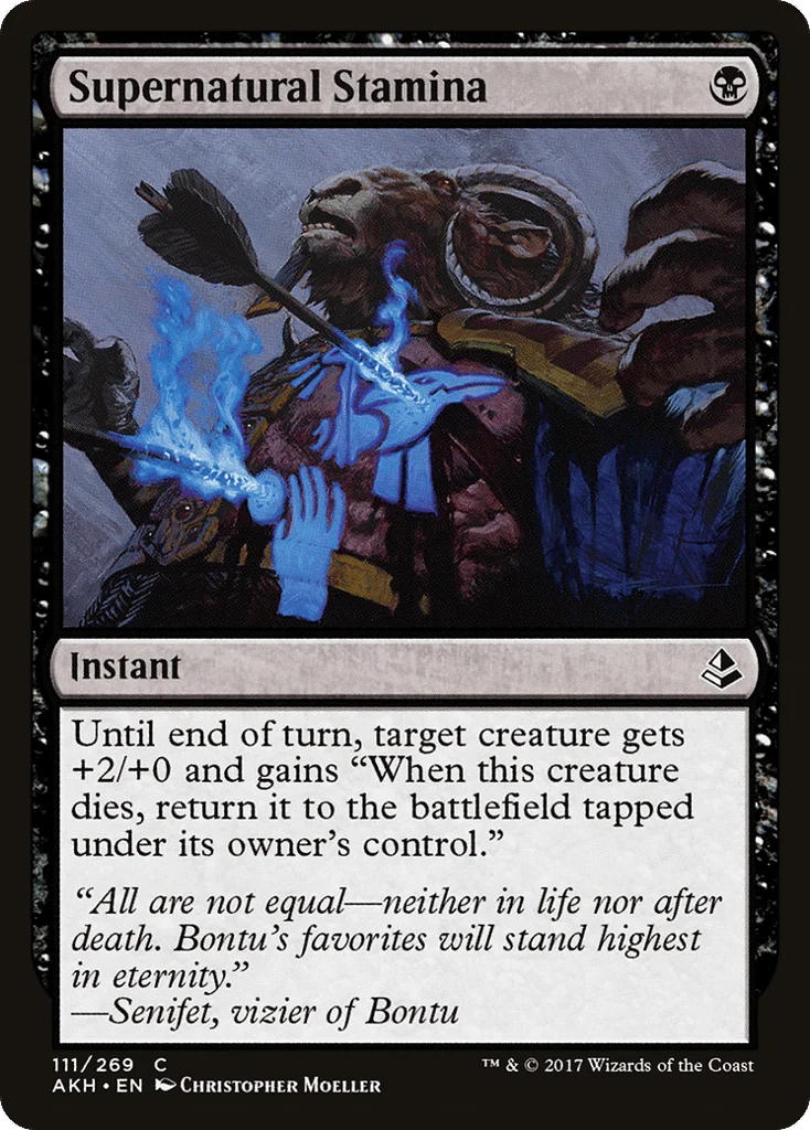 Supernatural Stamina · Amonkhet