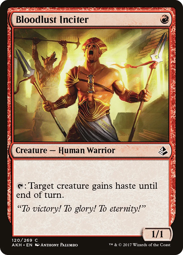 Bloodlust Inciter · Amonkhet