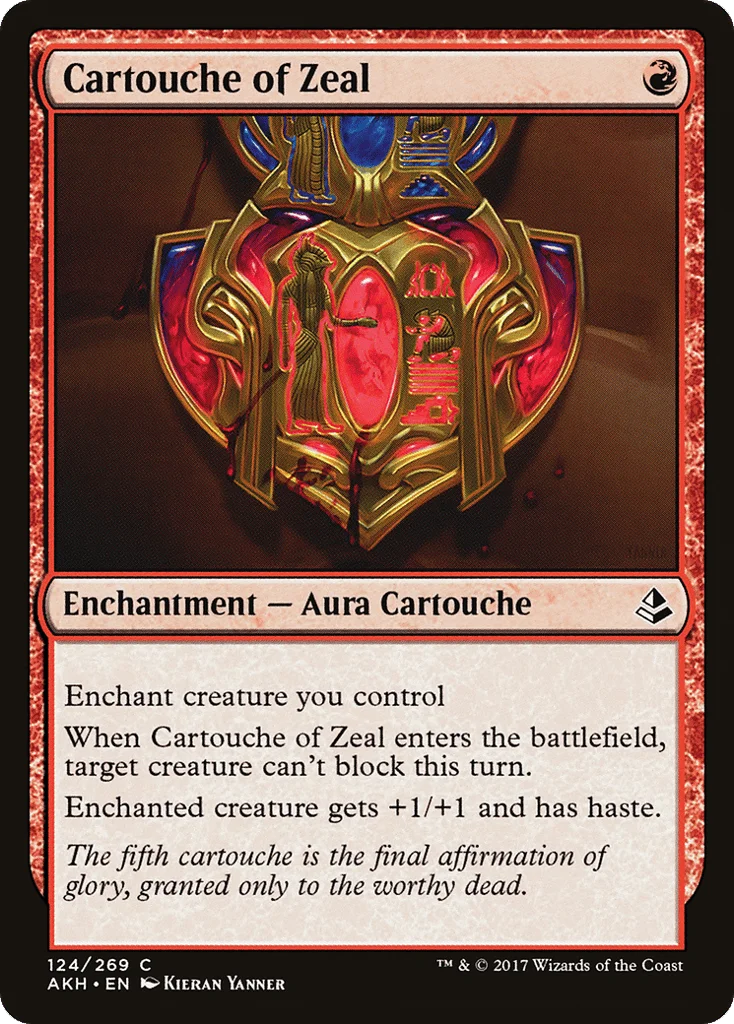 Cartouche of Zeal · Amonkhet