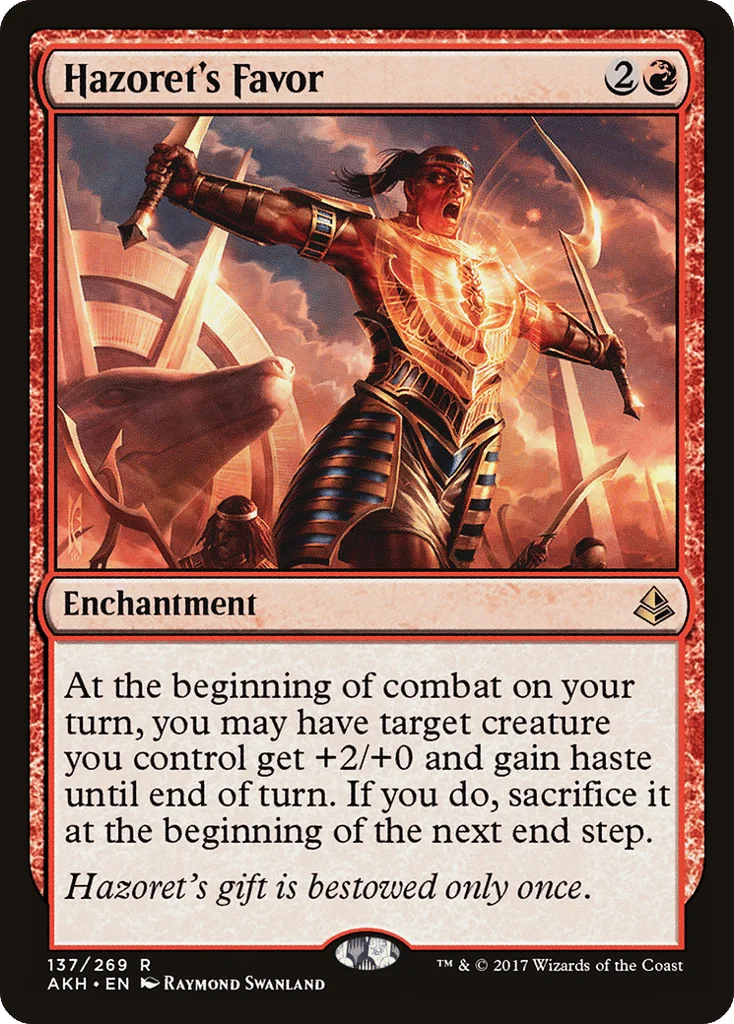Hazoret's Favor · Amonkhet