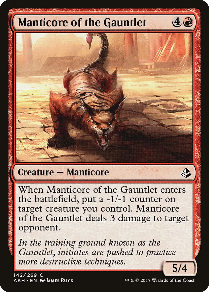 Manticore of the Gauntlet · Amonkhet