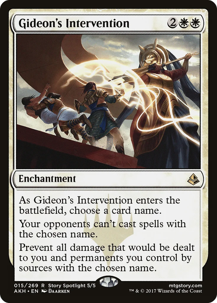 Gideon's Intervention · Amonkhet