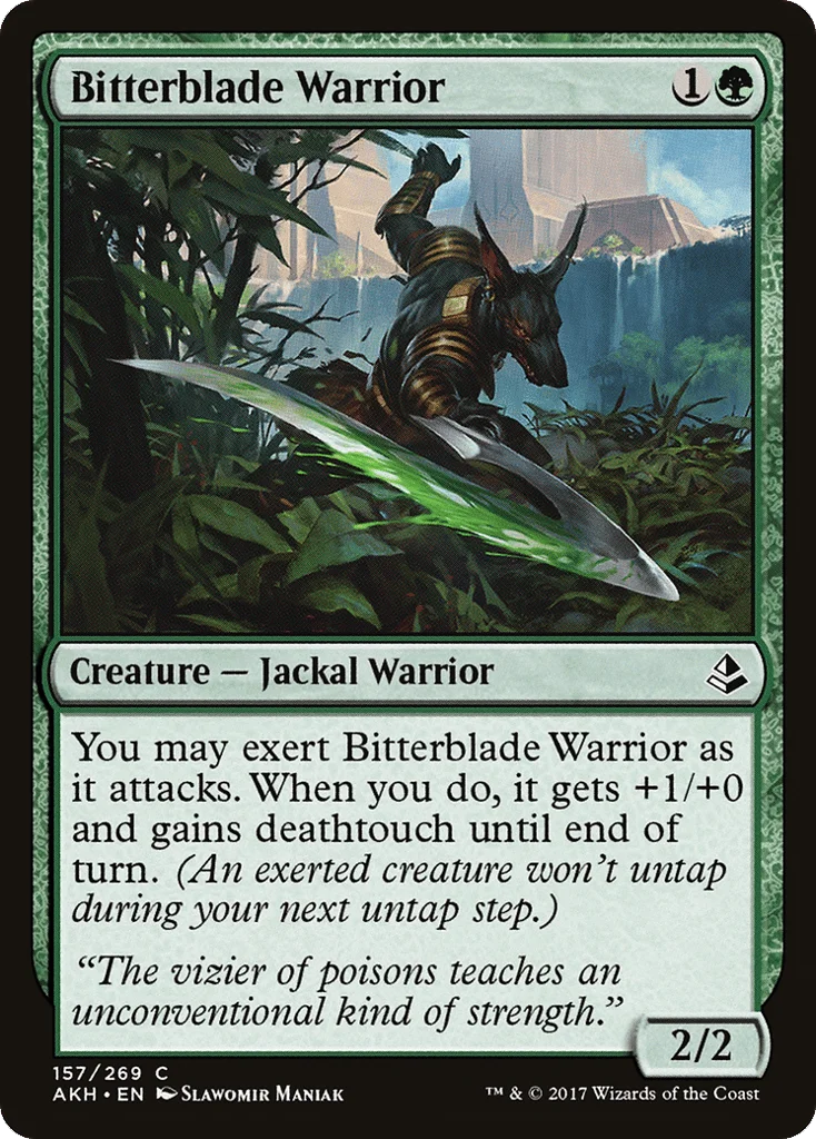 Bitterblade Warrior · Amonkhet