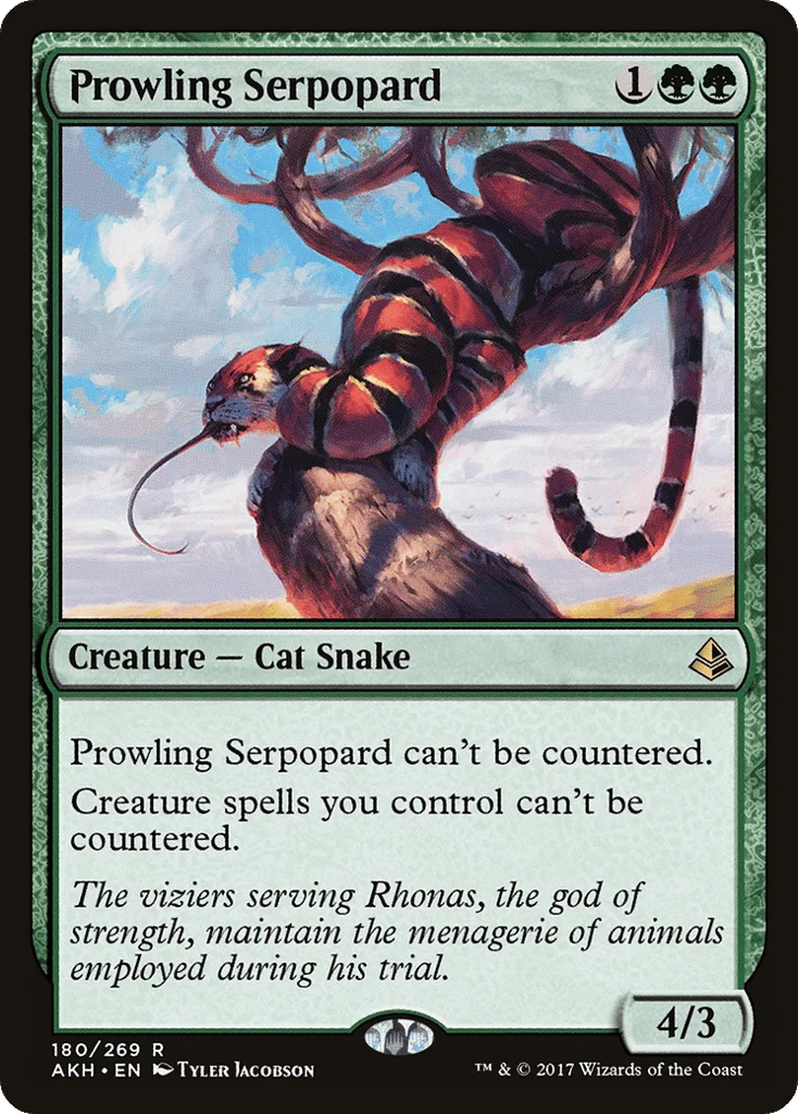 Prowling Serpopard · Amonkhet
