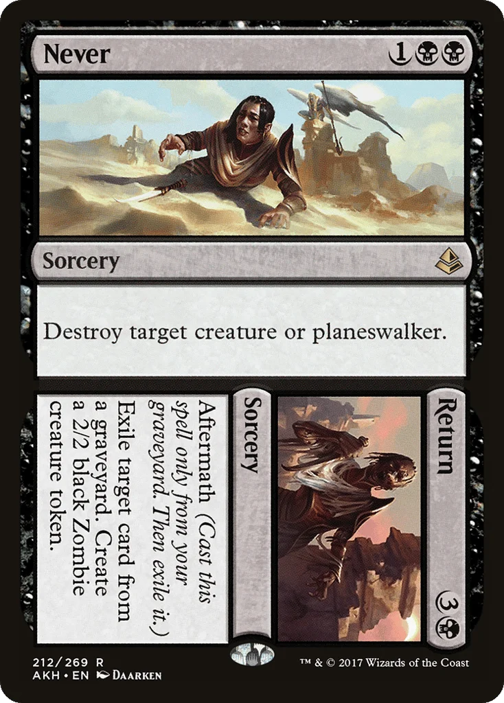 Never // Return · Amonkhet