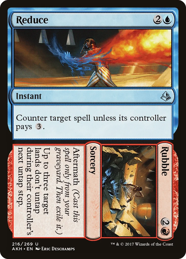 Reduce // Rubble · Amonkhet