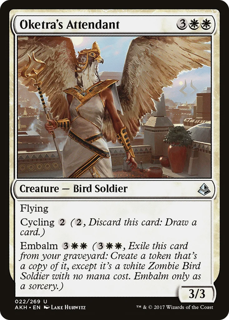 Oketra's Attendant · Amonkhet