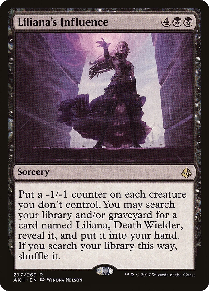 Liliana's Influence · Amonkhet