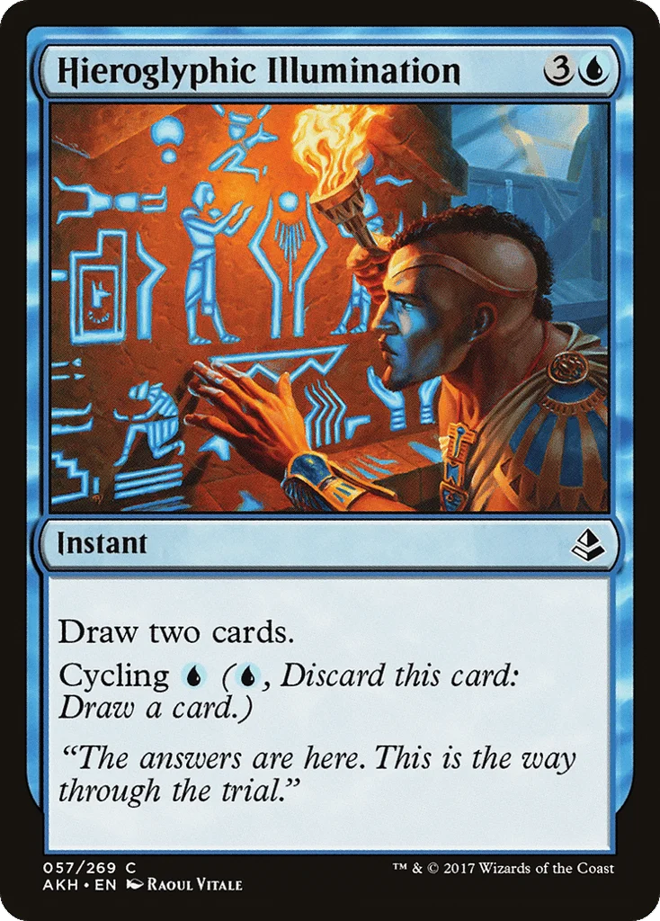 Hieroglyphic Illumination · Amonkhet
