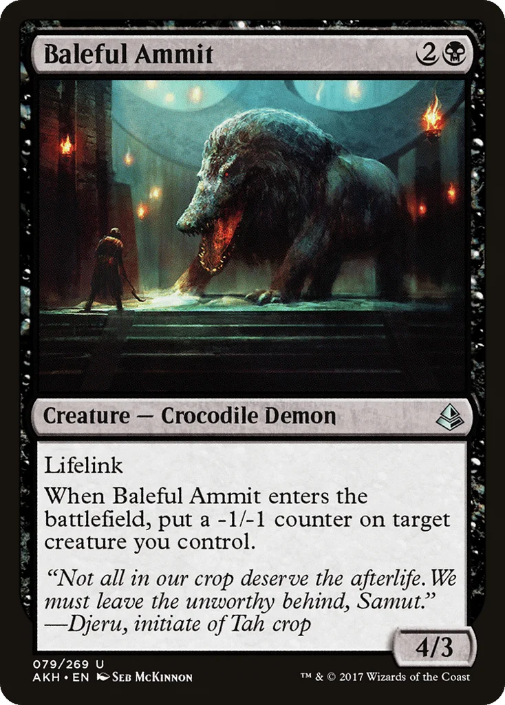 Baleful Ammit · Amonkhet