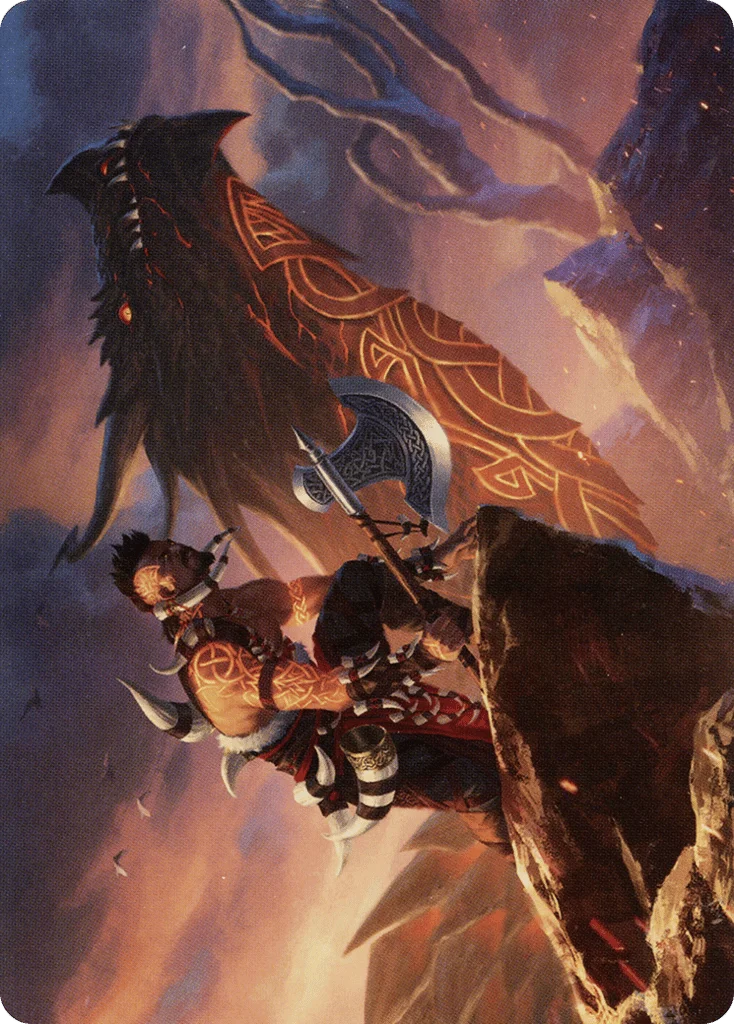 Dragonkin Berserker · Kaldheim Art Series
