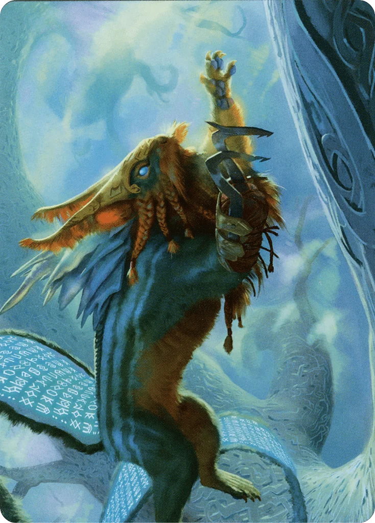 Toski, Bearer of Secrets · Kaldheim Art Series