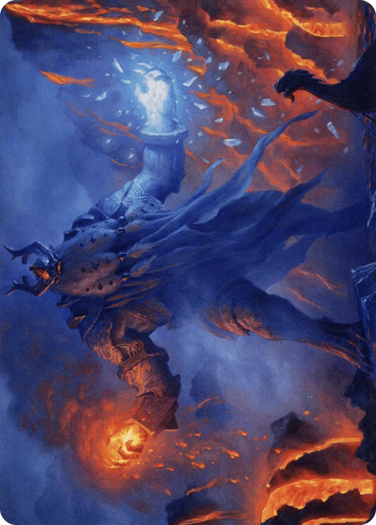 Aegar, the Freezing Flame · Kaldheim Art Series
