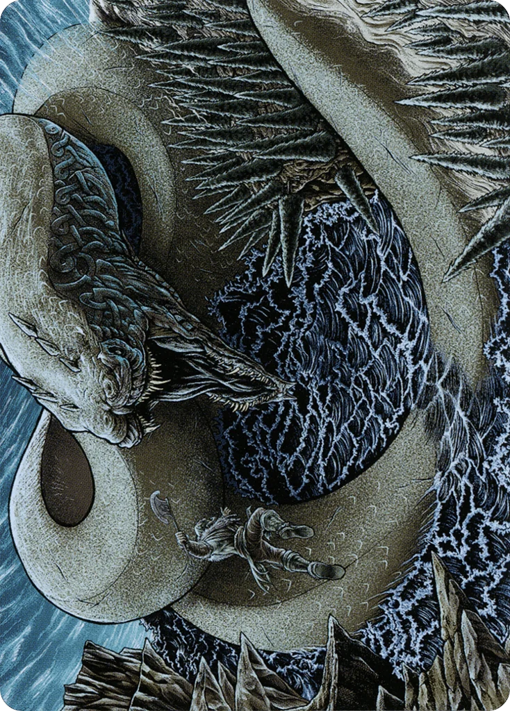 Koma, Cosmos Serpent · Kaldheim Art Series