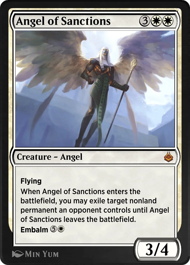 Angel of Sanctions · Amonkhet Remastered