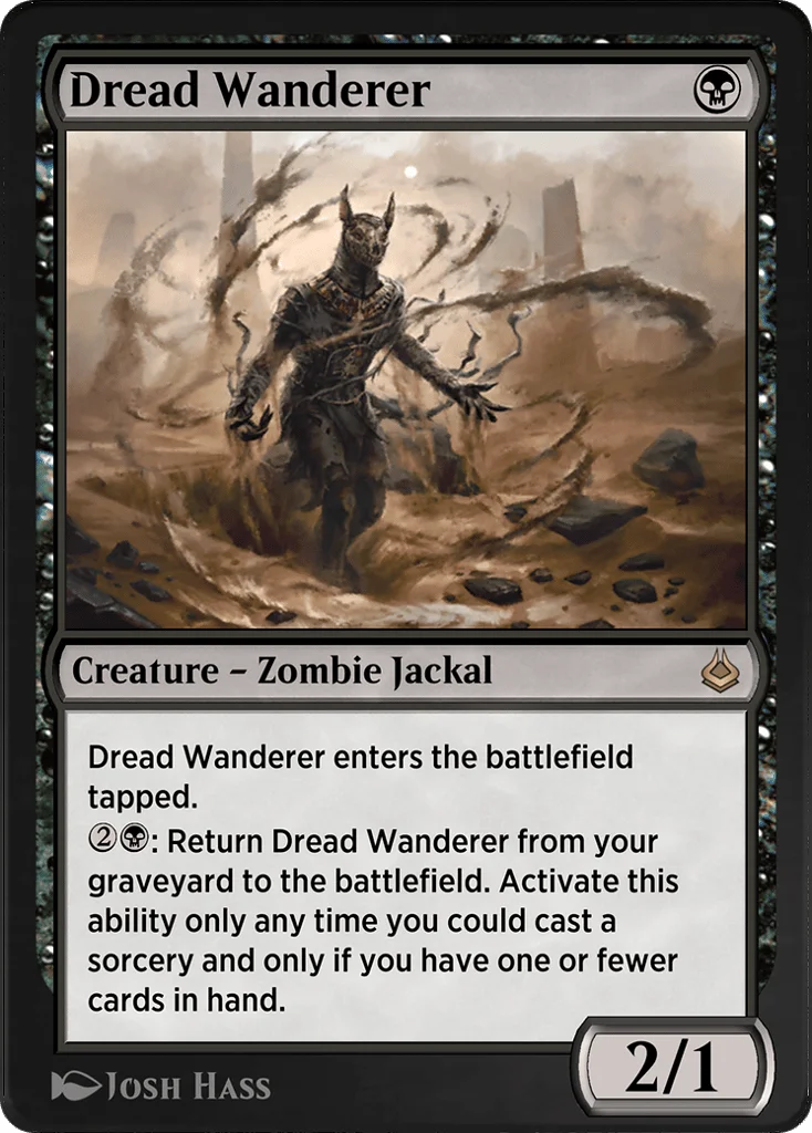 Dread Wanderer · Amonkhet Remastered