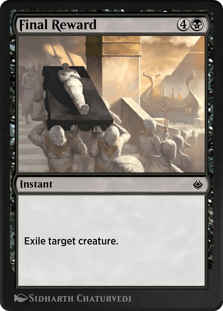 Final Reward · Amonkhet Remastered