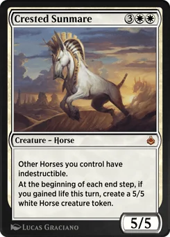 Crested Sunmare