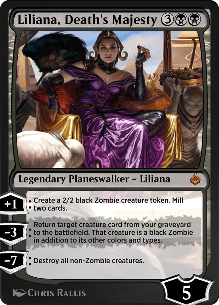 Liliana, Death's Majesty · Amonkhet Remastered