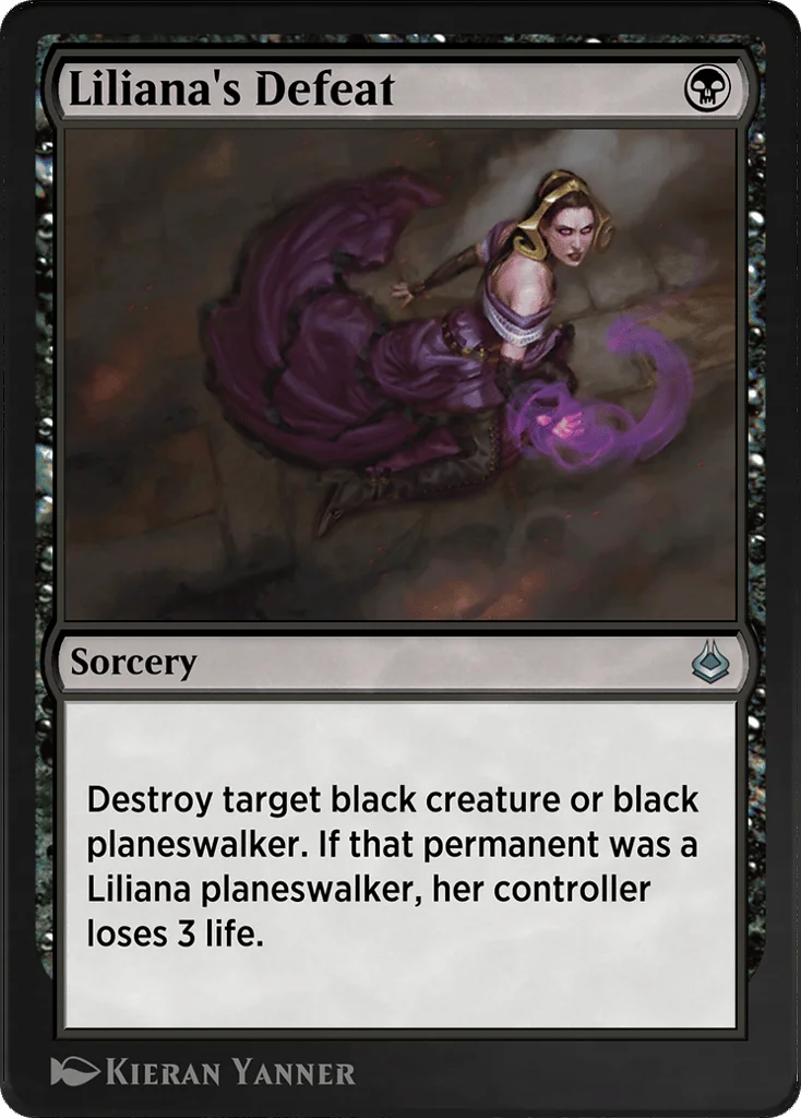 Liliana's Defeat · Amonkhet Remastered