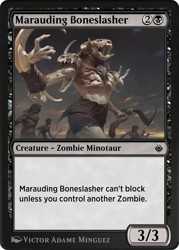 Marauding Boneslasher · Amonkhet Remastered