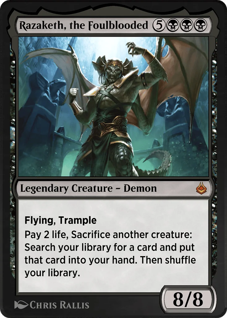 Razaketh, the Foulblooded · Amonkhet Remastered