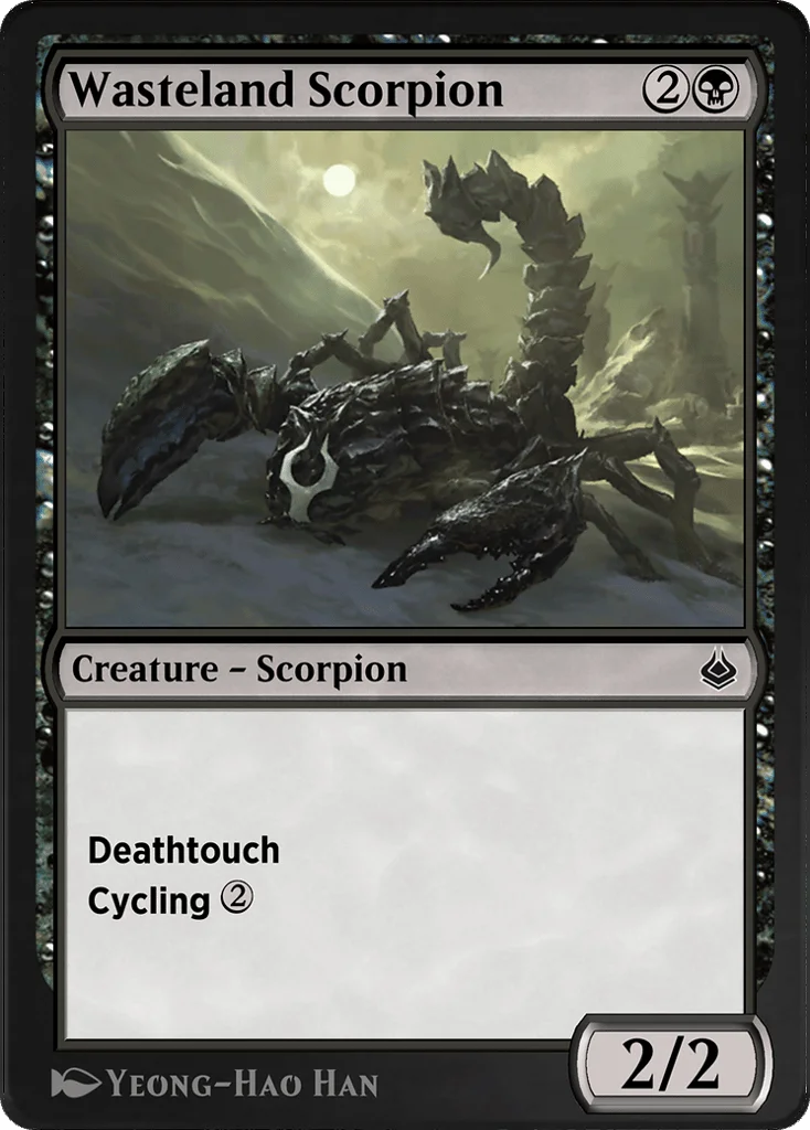 Wasteland Scorpion · Amonkhet Remastered