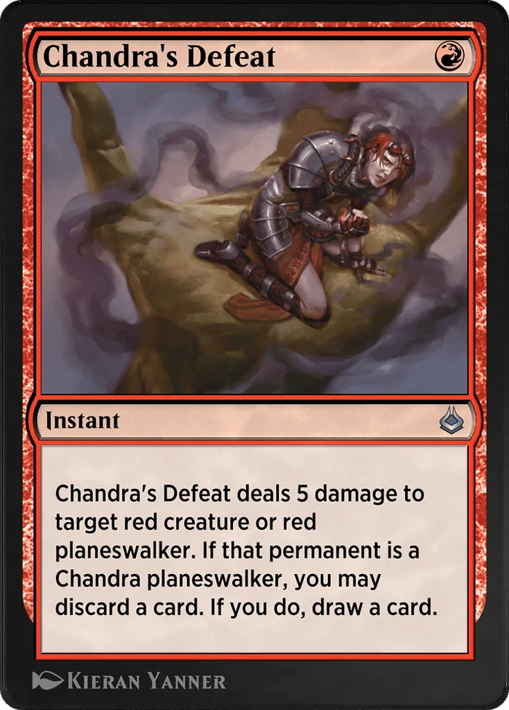 Chandra's Defeat · Amonkhet Remastered