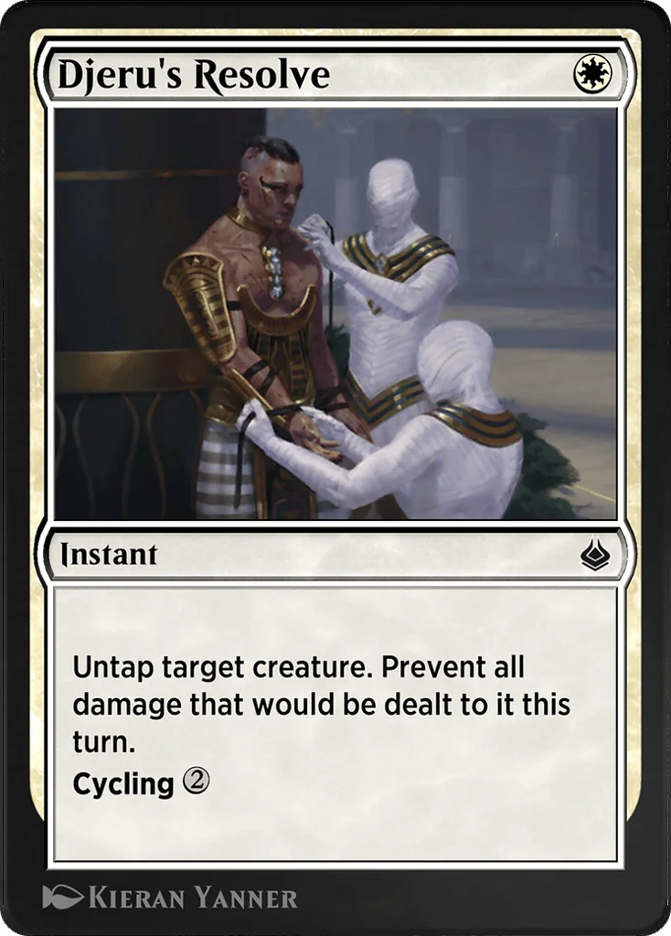 Djeru's Resolve · Amonkhet Remastered