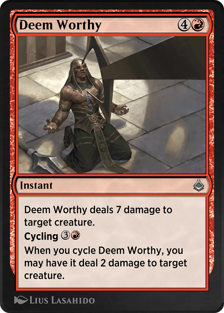 Deem Worthy · Amonkhet Remastered