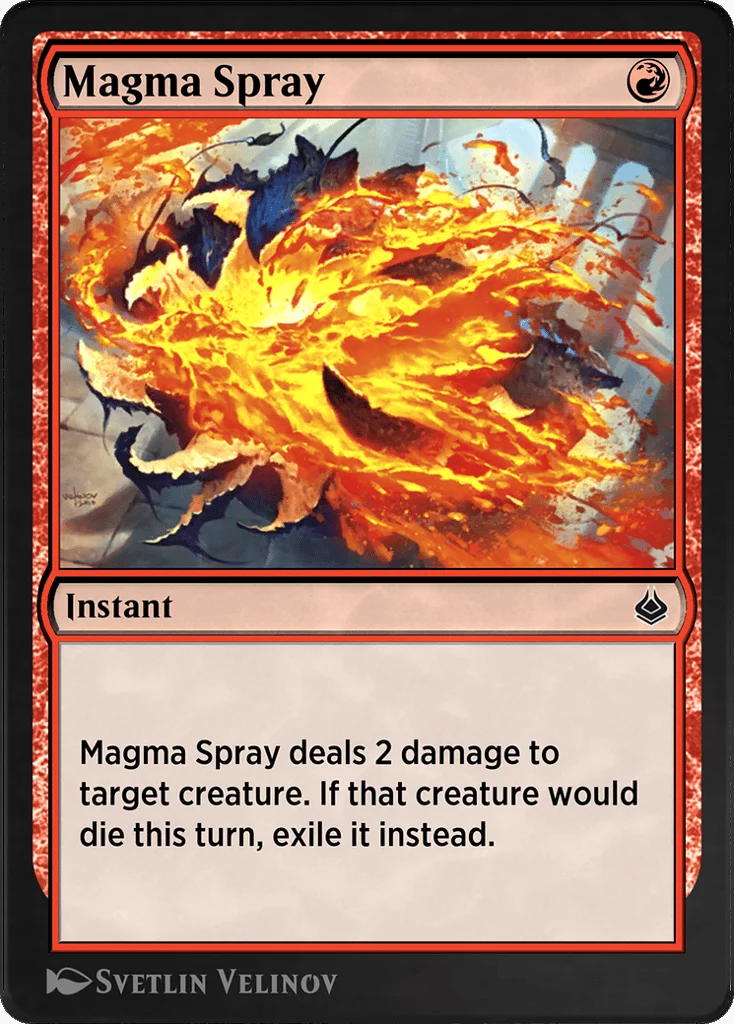 Magma Spray · Amonkhet Remastered