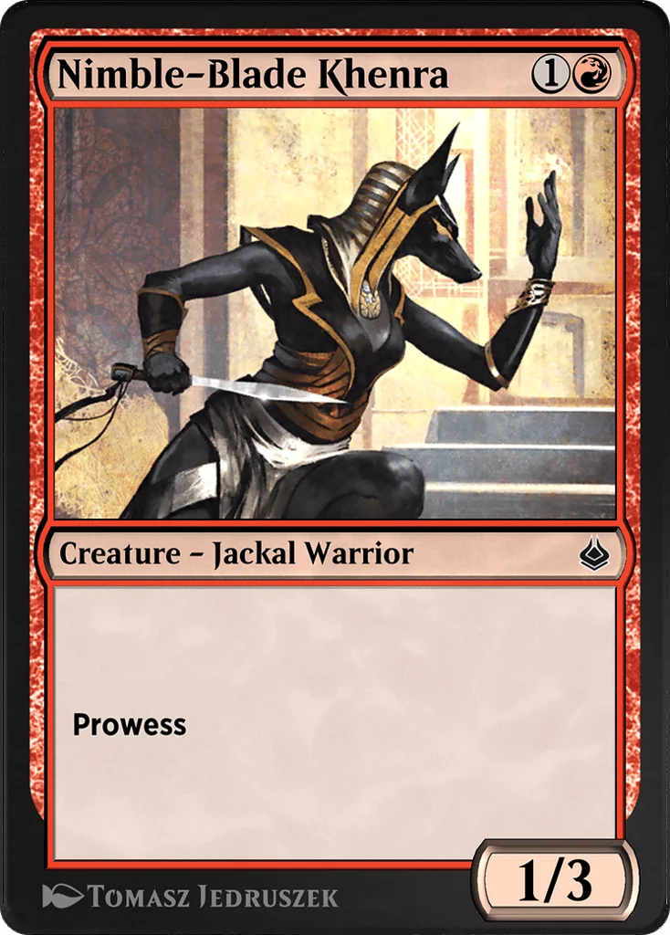 Nimble-Blade Khenra · Amonkhet Remastered