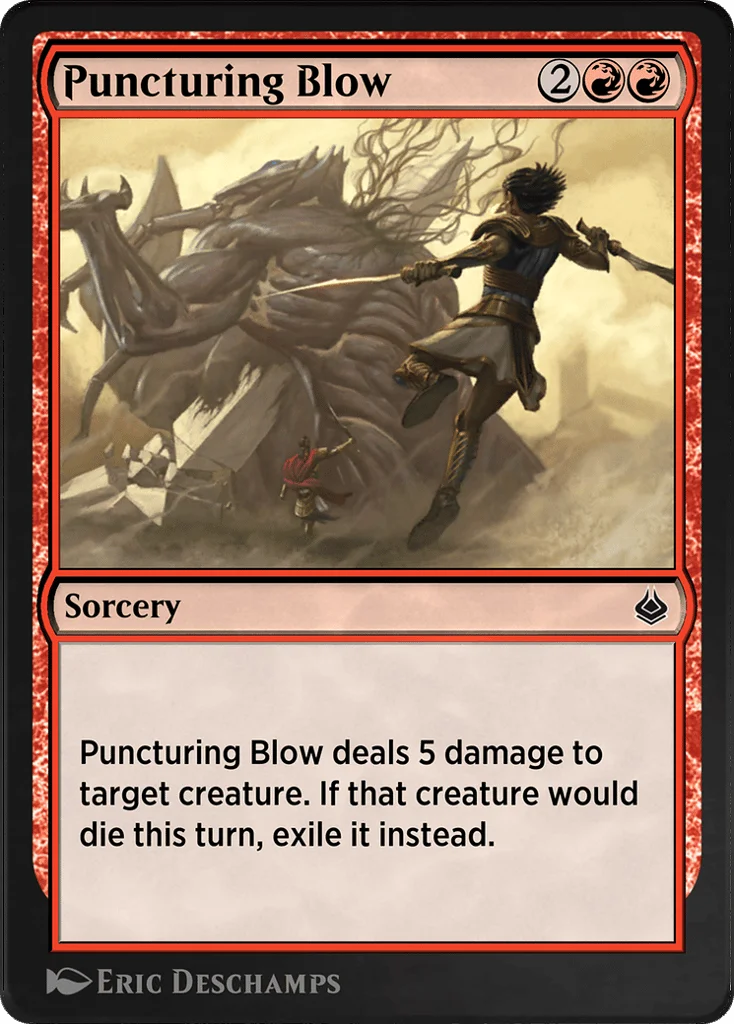 Puncturing Blow · Amonkhet Remastered