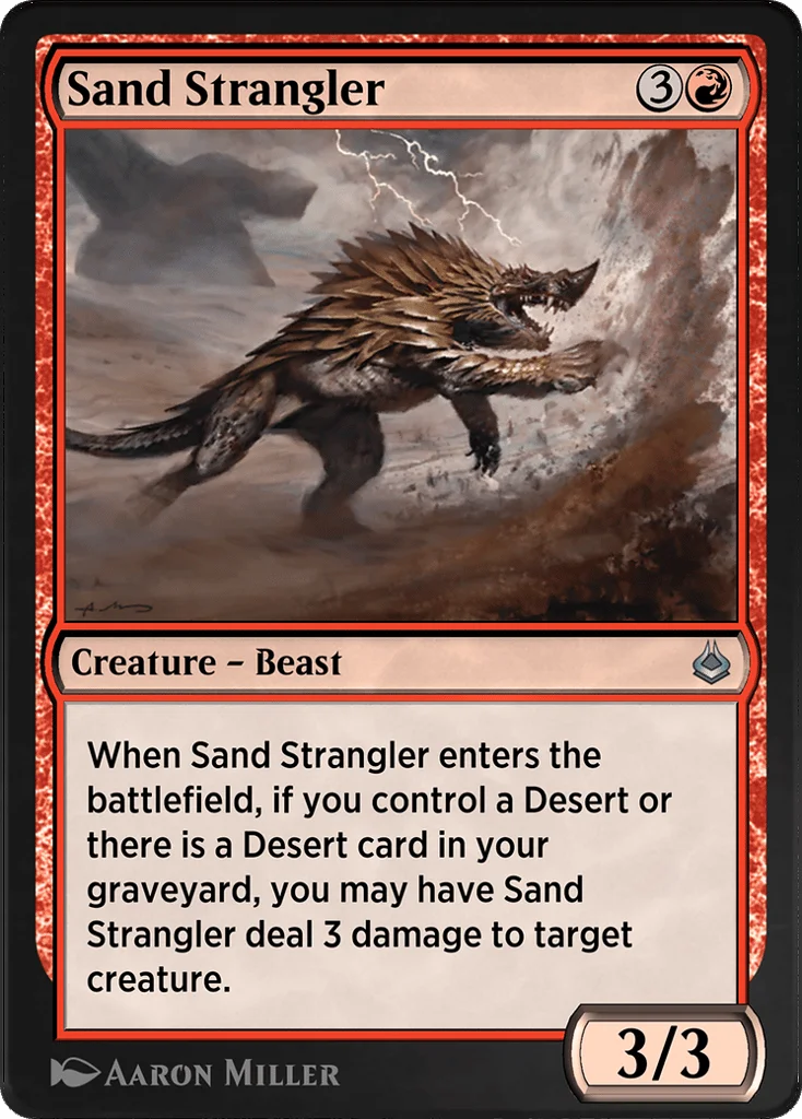 Sand Strangler · Amonkhet Remastered