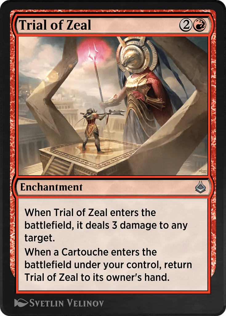 Trial of Zeal · Amonkhet Remastered