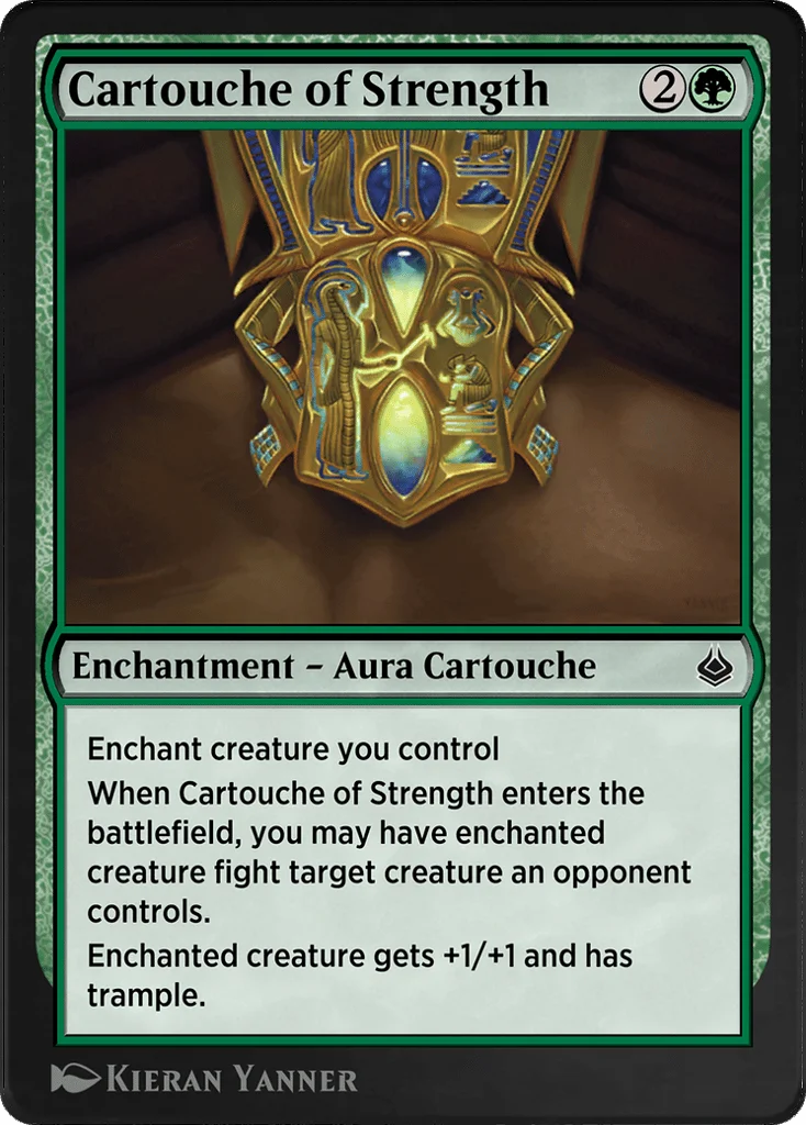 Cartouche of Strength · Amonkhet Remastered