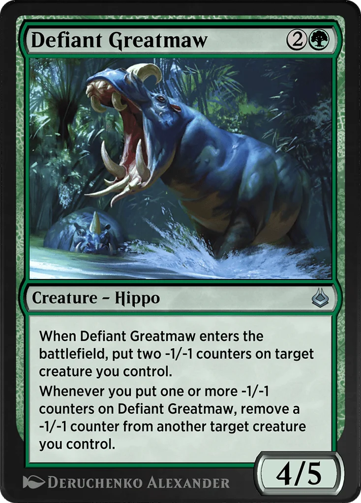 Defiant Greatmaw · Amonkhet Remastered