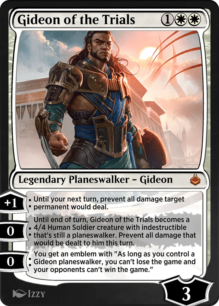 Gideon of the Trials · Amonkhet Remastered