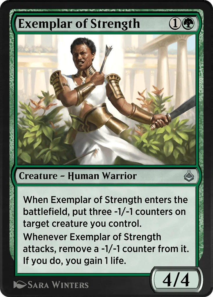 Exemplar of Strength · Amonkhet Remastered