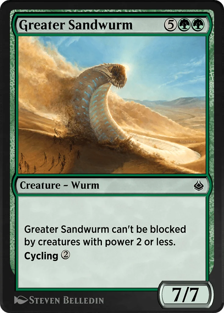 Greater Sandwurm · Amonkhet Remastered