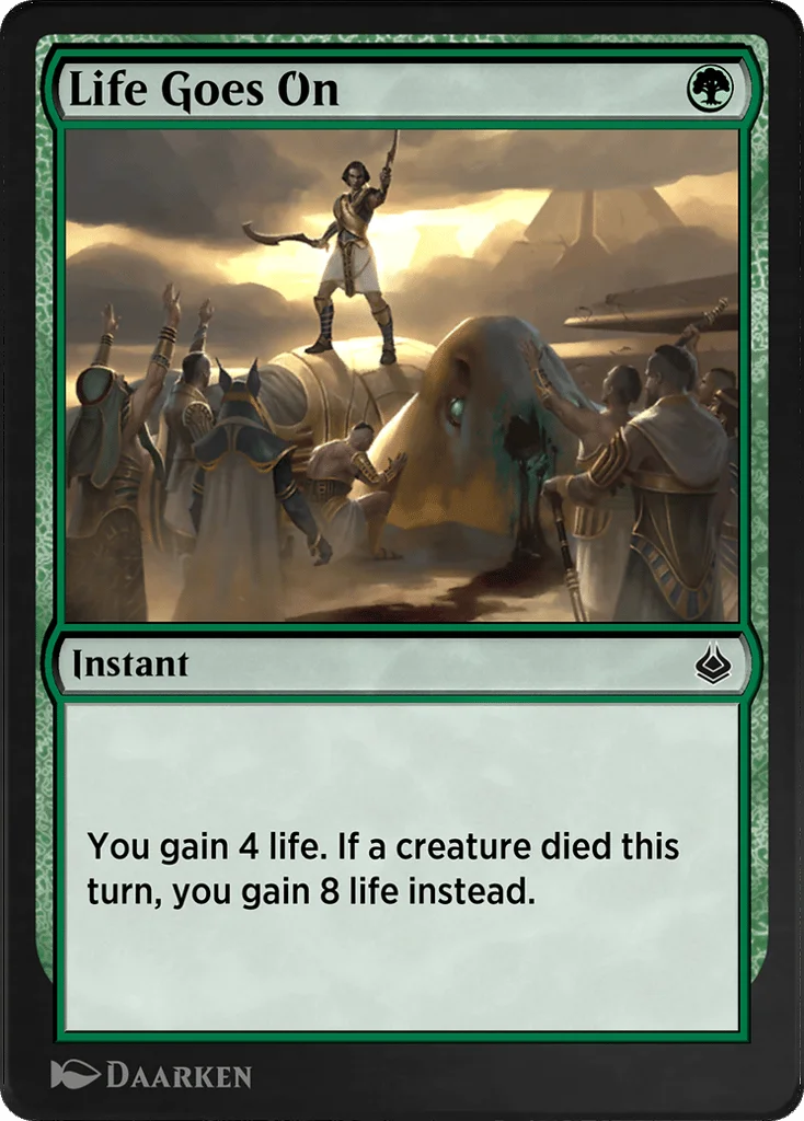 Life Goes On · Amonkhet Remastered