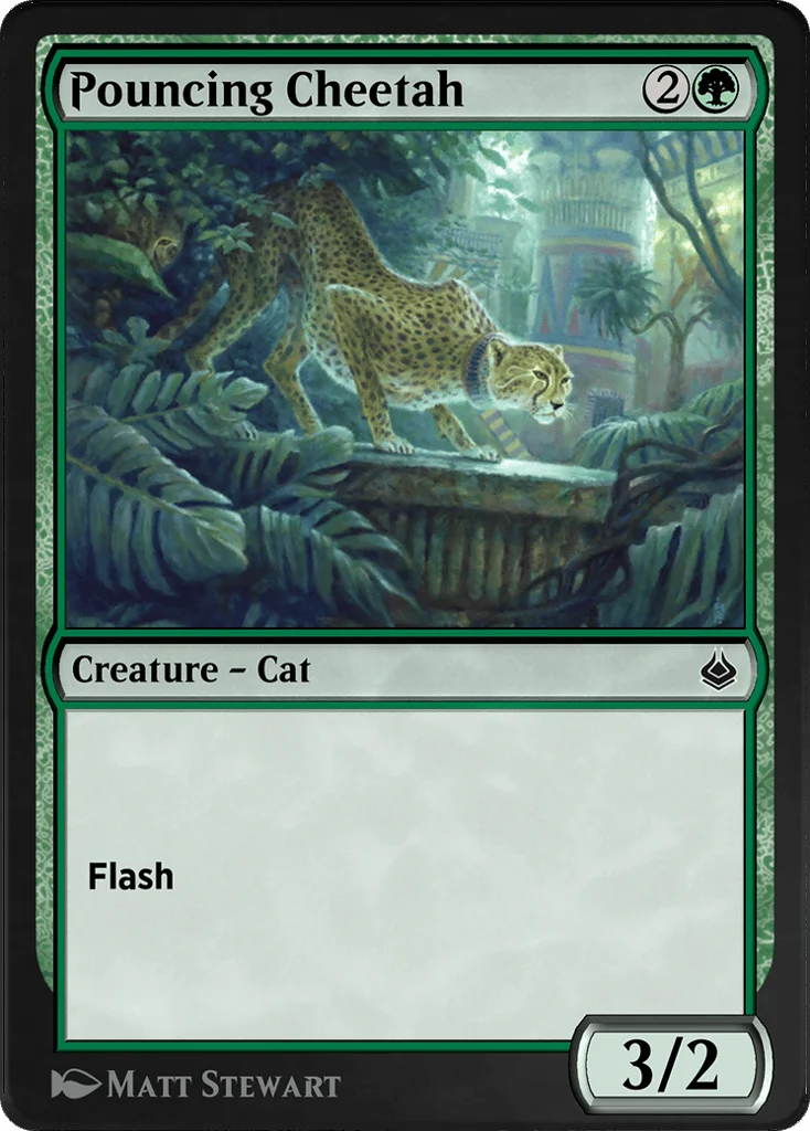 Pouncing Cheetah · Amonkhet Remastered