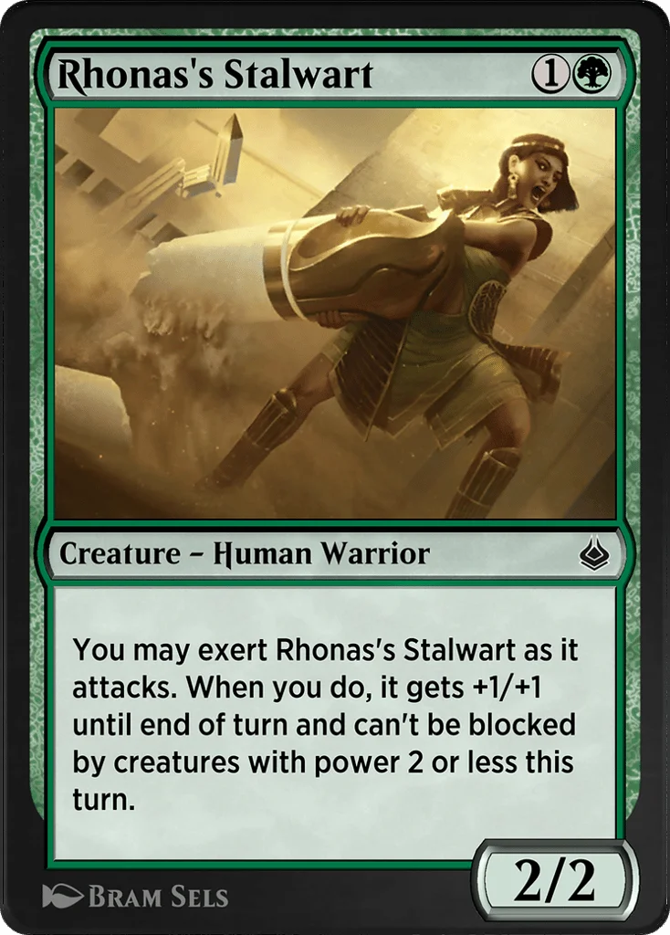 Rhonas's Stalwart · Amonkhet Remastered