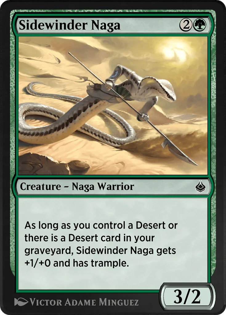 Sidewinder Naga · Amonkhet Remastered