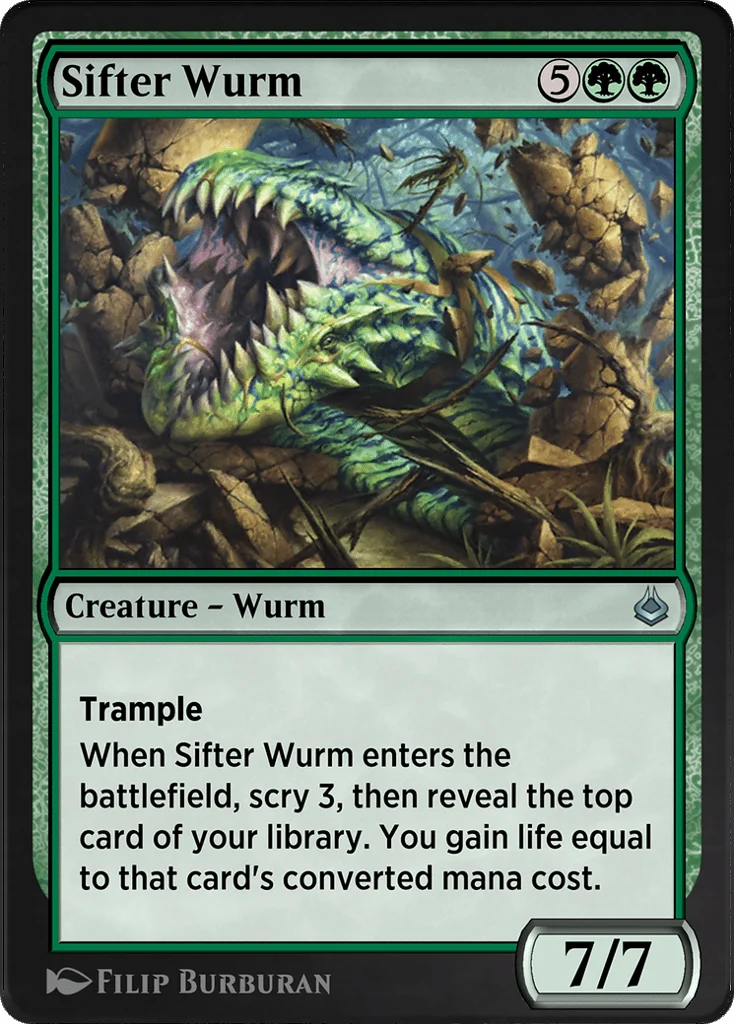 Sifter Wurm · Amonkhet Remastered