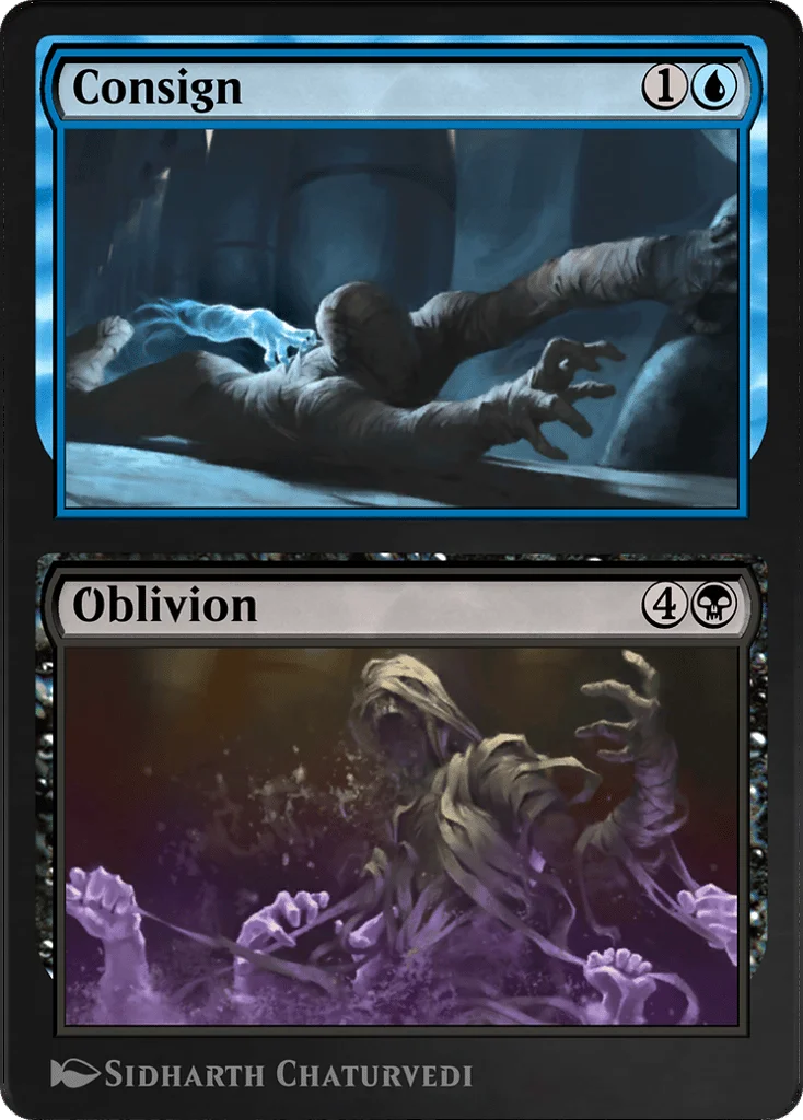 Consign // Oblivion · Amonkhet Remastered