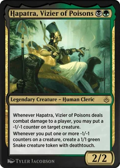 Hapatra, Vizier of Poisons