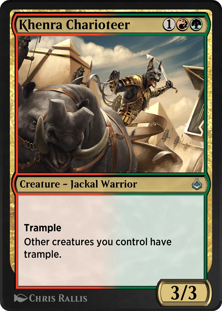 Khenra Charioteer · Amonkhet Remastered